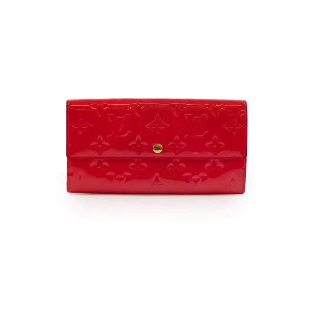 Louis Vuitton Vernis Long Wallet in Pink from The Purse Affair