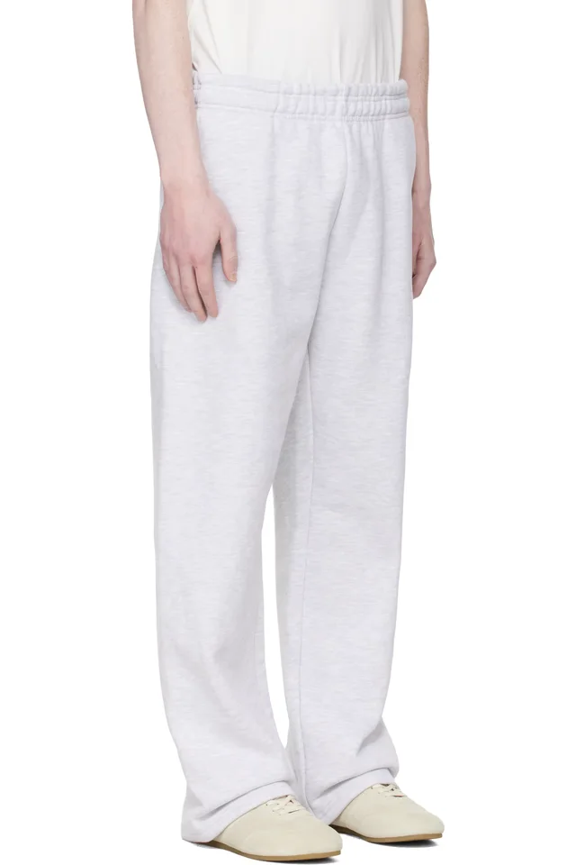 Entire Studios Gray Straight Leg Sweatpants, photo 2 of 2 from SSENSE