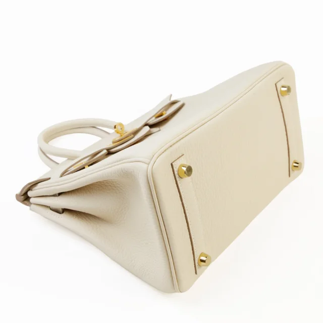 Hermès Birkin 25 Craie (10) in White Togo leather from Ginza Xiaoma, photo 4 of 4