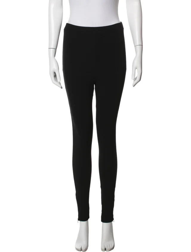 TOTEME Skinny Leg Pants in black from The RealReal
