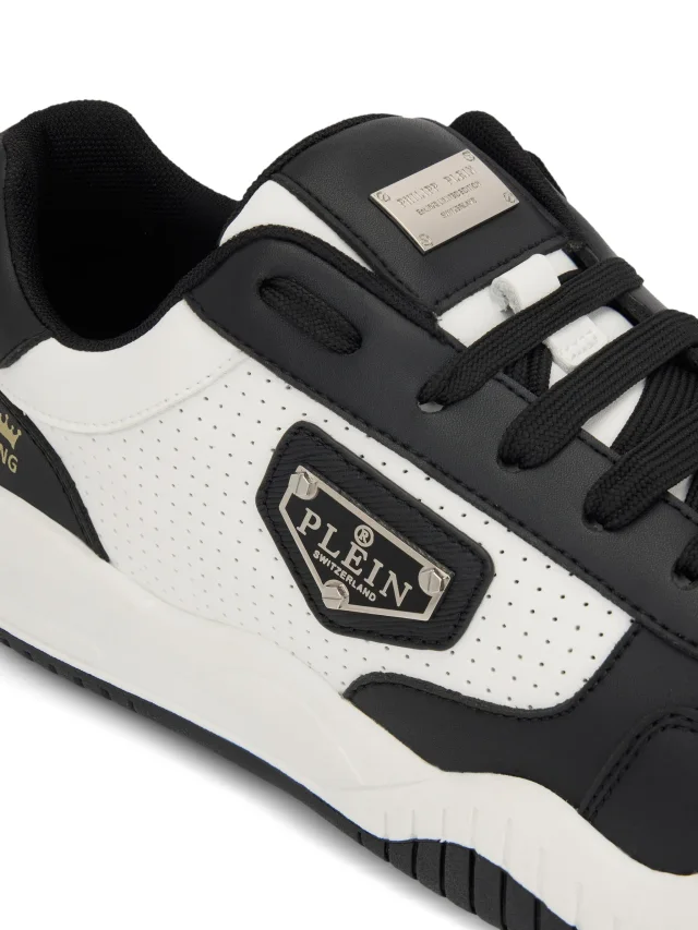 Philipp Plein Street King perforated-detail sneakers in White, photo 5 of 5 from FARFETCH