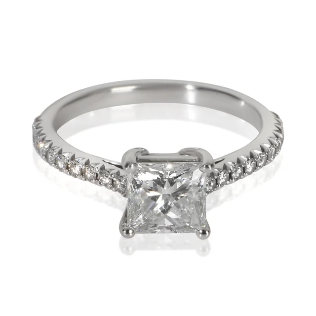 Tiffany & Co. 0.99 ct Princess Diamond Novo Engagement Ring from myGemma