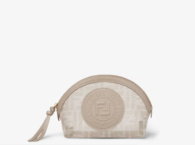 Fendi Mini Bag — Beige Canvas in Beige Canvas from HEWI