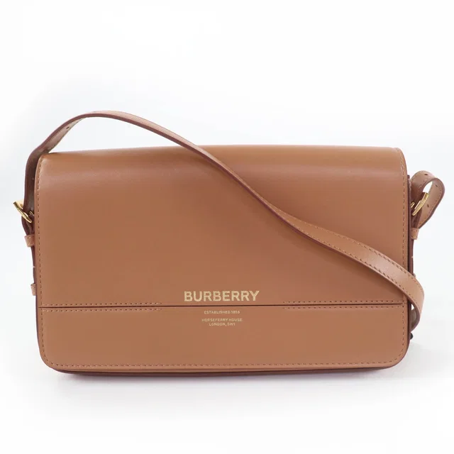 Burberry Grace Leather Shoulder Bag in Leather from LuxUness