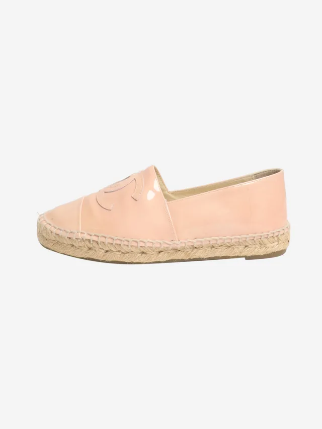 Chanel Pink patent leather espadrilles - size EU 36 in Pink Patent leather from Sign of the Times