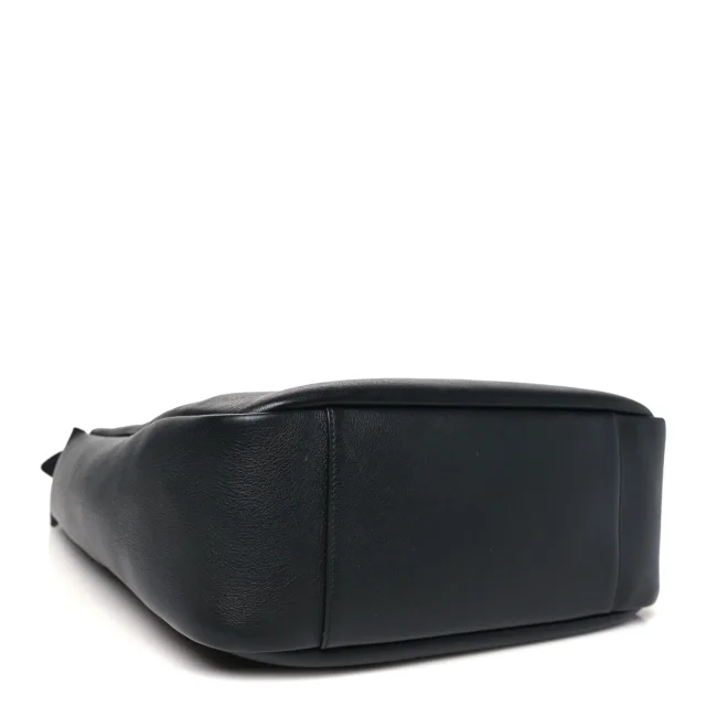 Saint Laurent Supple Calfskin Large Le 5 A 7 Soft Hobo Black in Black Calfskin from FASHIONPHILE, photo 4 of 9