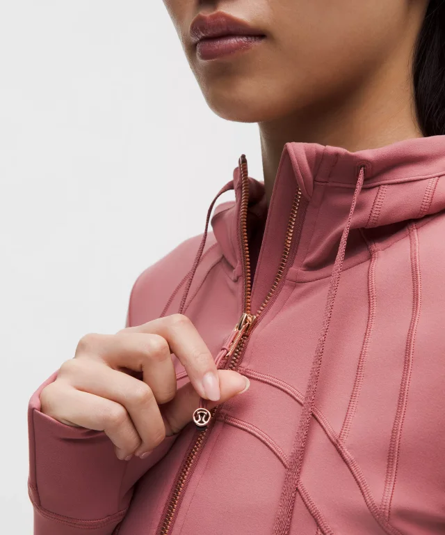 lululemon Define Hooded Jacket *Nulu in Dusk/Rose Gold/Rose Gold Nulu, photo 6 of 8 from lululemon