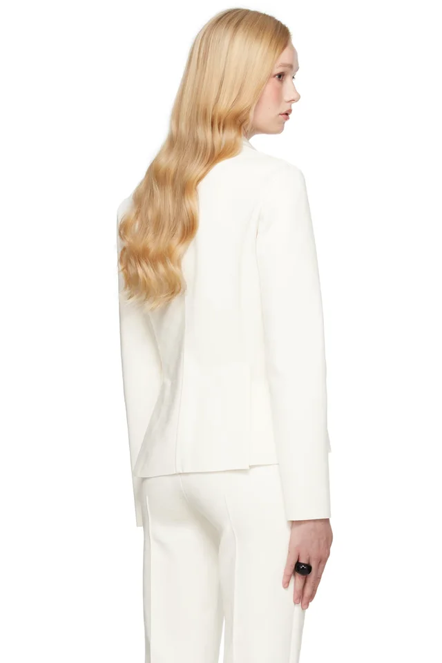 High Sport SSENSE Exclusive Bridal Capsule NSFW Lola Blazer, photo 3 of 5 from SSENSE