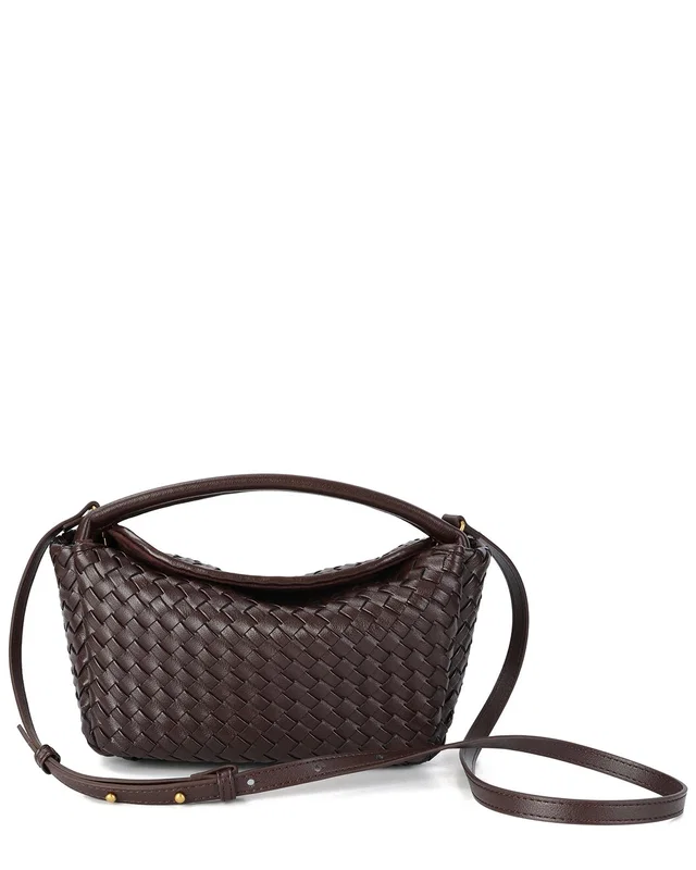 Tiffany & Fred Paris Hand-Woven Leather Crossbody, image 1 of 1 from Rue La La