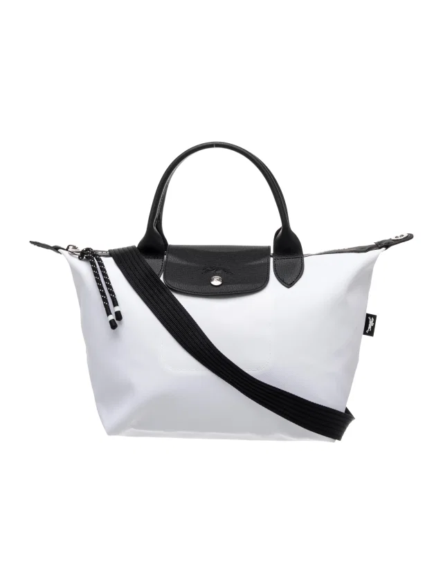 Longchamp Nylon Top Handle Bag in multicolor Nylon from The RealReal