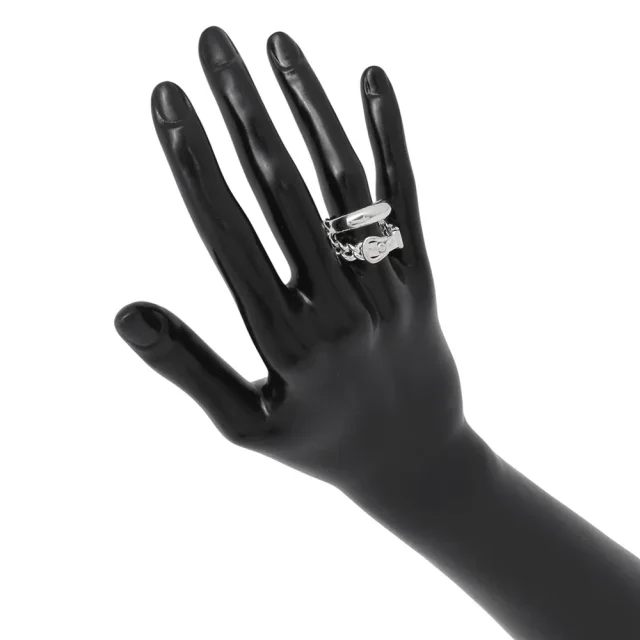 Hermès BoucleSellier Inflexible Ring Size 53/#13 SV925 from GALLERY RARE, photo 4 of 8