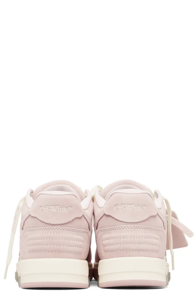 Pink & Off-White 'Out Of Office' Sneakers, photo 2 of 5 from SSENSE