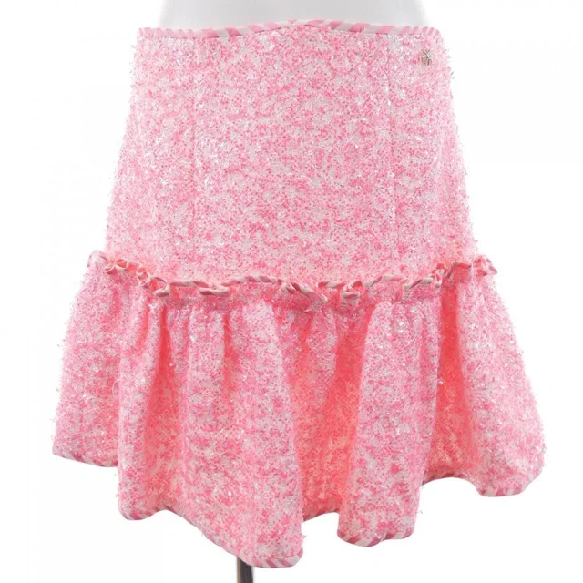 Chanel 20S Skirt Pink in Pink from The Reluxe