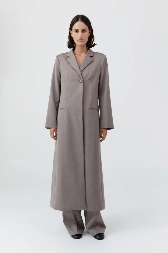 St Agni Oupa Tailored Coat - Doe from St. Agni, photo 1 of 1
