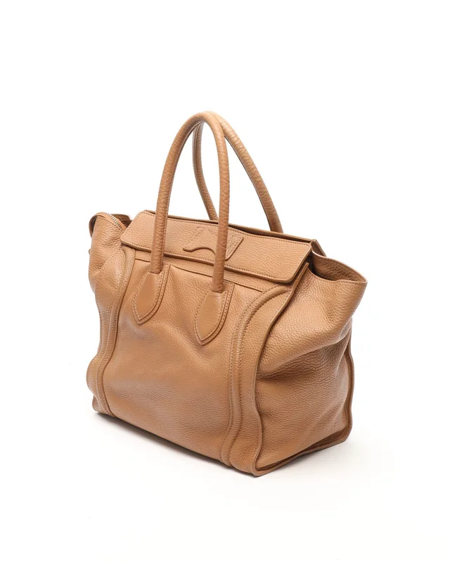 Celine Luggage Mini Bag in Caviar leather from A Retro Tale, photo 3 of 8