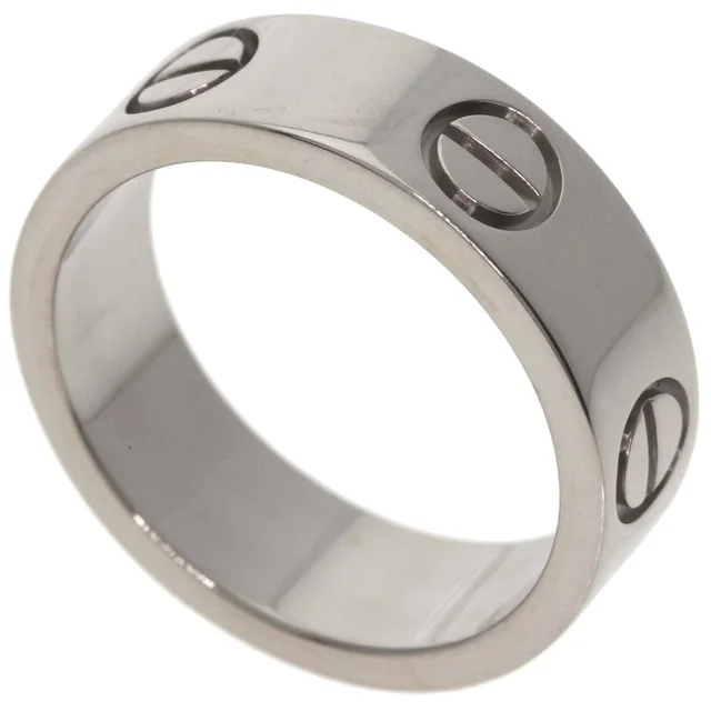 Cartier 18k Silver Love Ring #49 in silver|gray from Poshmark