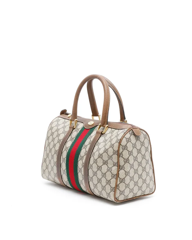 Gucci GG Sherry Line Boston Bag in Canvas from A Retro Tale, photo 2 of 11