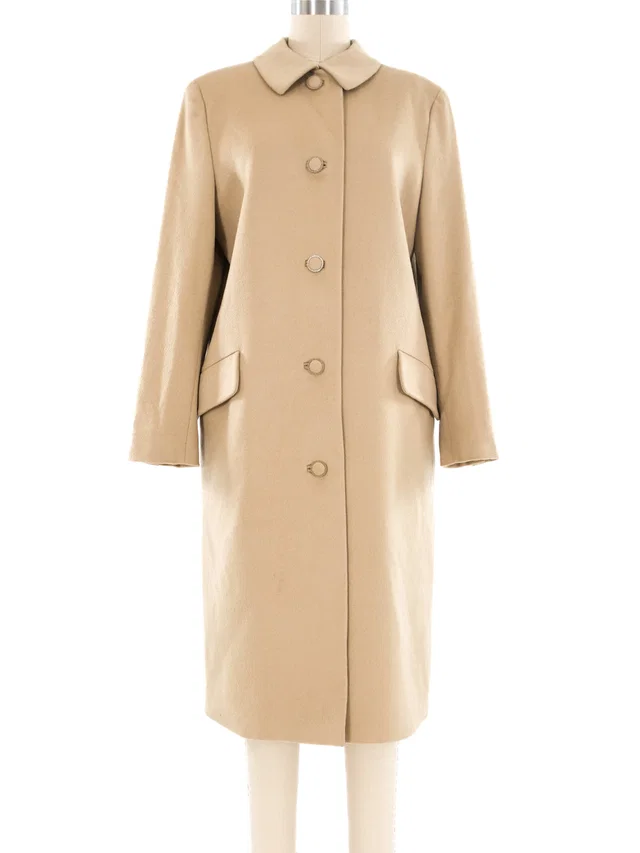 1995 Gianni Versace Wool Coat in Wool from Arcade Vintage