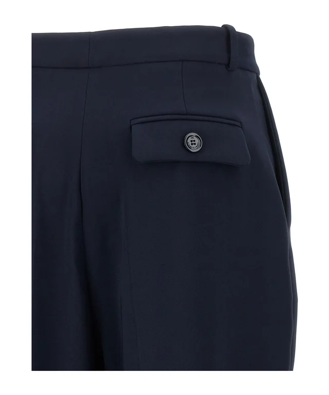 Elisabetta Franchi High-Waist Pleated Pants, photo 4 of 4 from SENSER