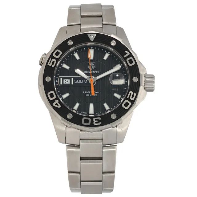 TAG Heuer Aquaracer WAJ1110 43mm Stainless Steel Watch from H&T
