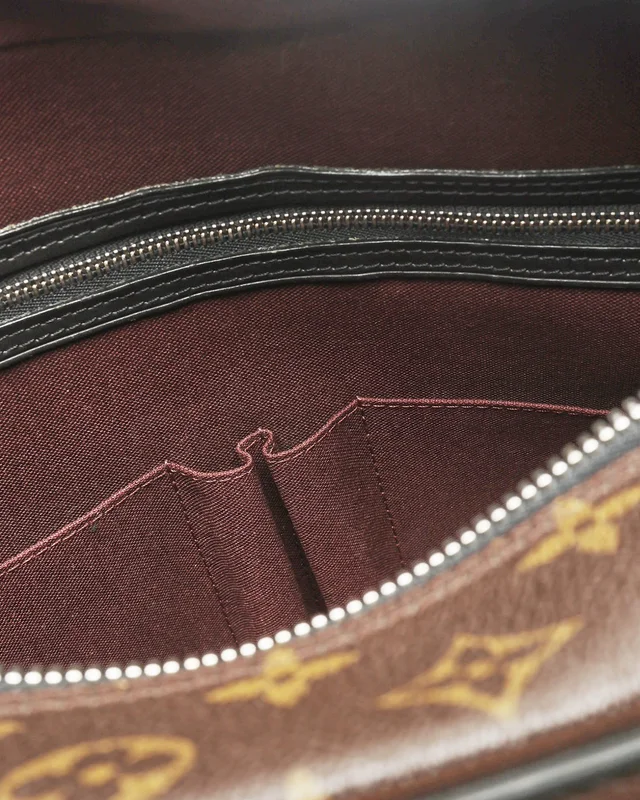 Louis Vuitton Monogram Macassar Porte Documents Voyage GM Business Bag from A Retro Tale, photo 8 of 11