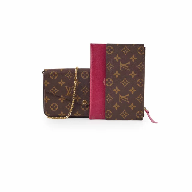 Louis Vuitton Pochette Felicie in Canvas from The Purse Affair