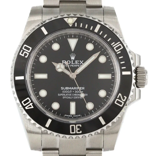 Rolex Submariner 114060 SS Automatic random number in Dial color: black Case: stainless steel Bracelet: stainless steel from KOMEHYO