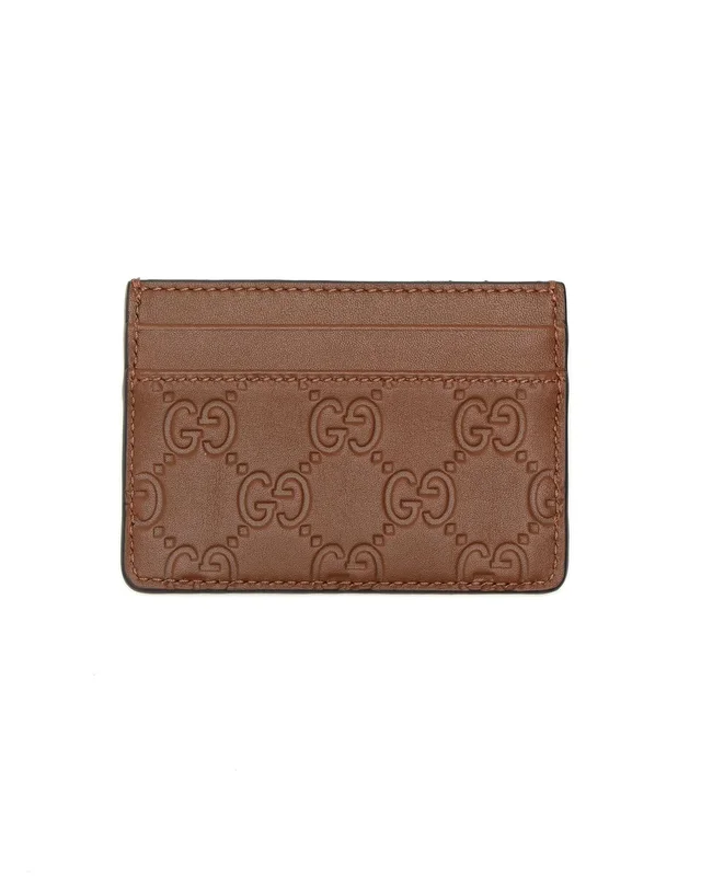 Gucci Guccissima Card Holder in Leather from A Retro Tale, photo 2 of 2