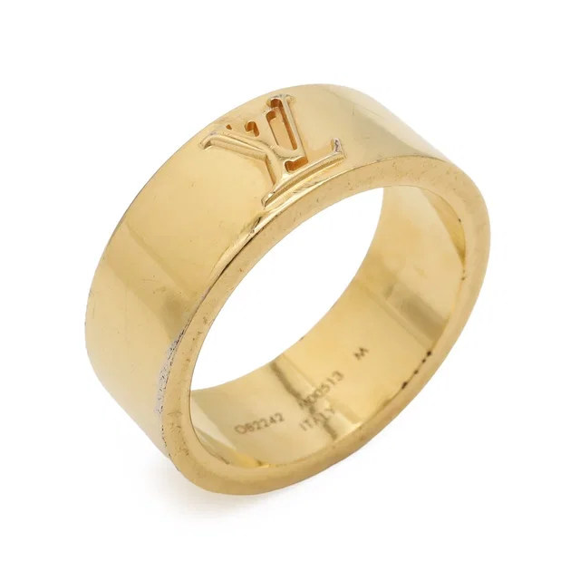 Ring LV Instinct Set Gold Plated in Gold from The Reluxe