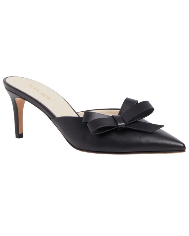 Prota Fiori Ortensia Apple Leather Mule, image 1 of 1 from Rue La La
