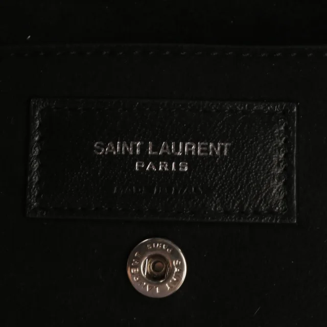 Saint Laurent Teddy Bucket Bag Schwarz in Schwarz from Buddy And Selly, photo 5 of 11
