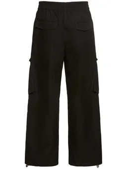Dion Lee Wide-leg trousers with applied details in 54% Cotton, 46% Nylon, photo 5 of 5 from LUISAVIAROMA