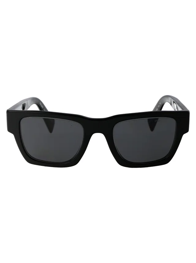 Prada 0pr Black Acetate Sunglasses in Black from HEWI