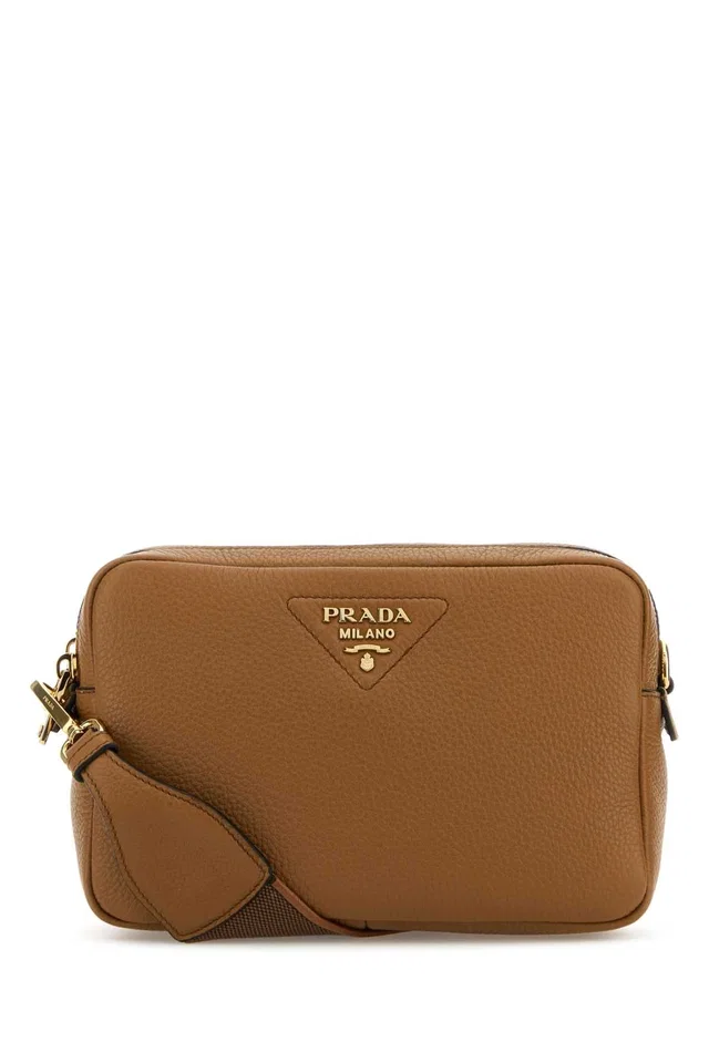 Prada Crossbody Bag — Brown in Brown Calfskin from HEWI