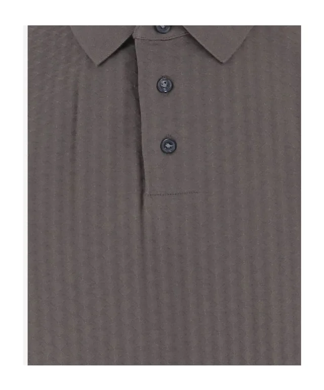 Emporio Armani US Exclusive jacquard jersey polo shirt, photo 3 of 3 from SENSER