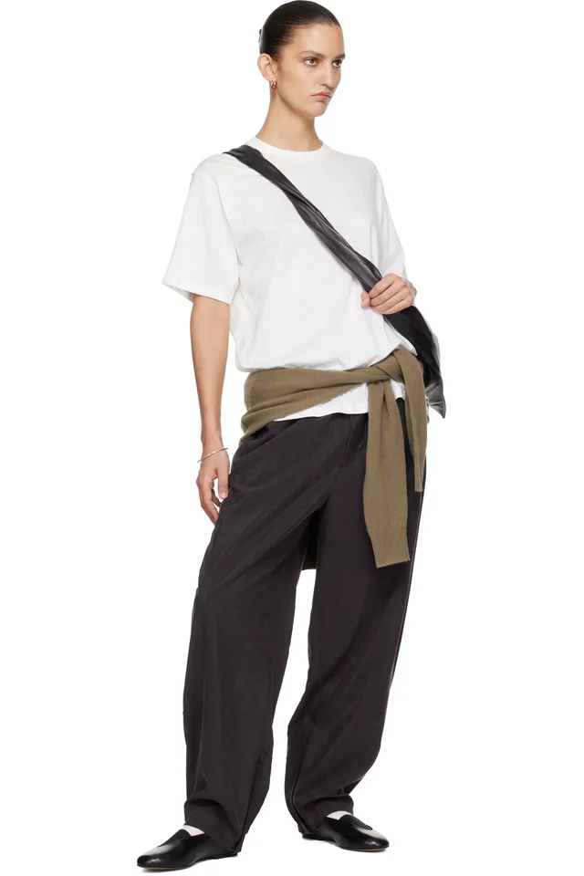 ssstein White Suvin Cotton Basic T-shirt, photo 4 of 4 from SSENSE