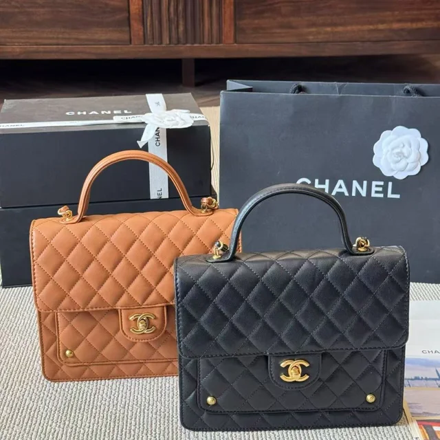 Classic Chanel Bag: A Stylish And Versatile Choice For Elegance in black|brown|red from Poshmark, photo 1 of 1