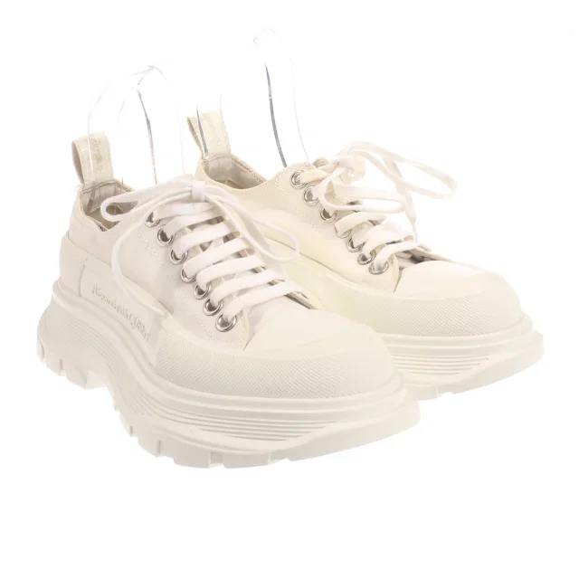 Alexander McQueen Sneaker EUR 36,5 Beige in Weiß from Buddy And Selly