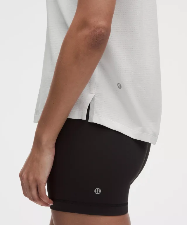 lululemon License to Train Classic-Fit T-Shirt in White/Vapor, photo 5 of 5 from lululemon