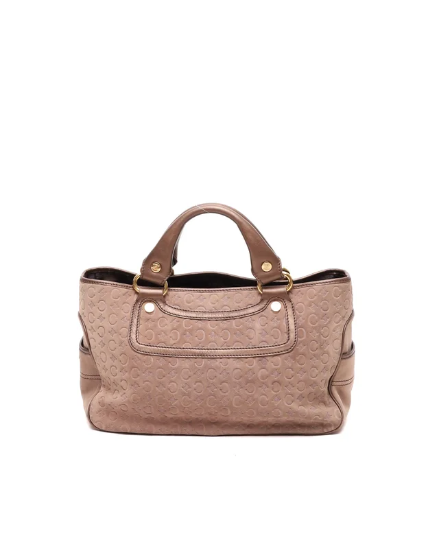 Celine Suede Macadam Boogie Bag in Suede from A Retro Tale