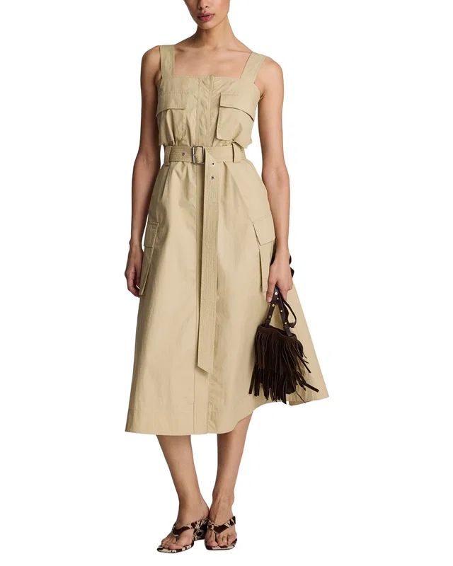 Kenneth Cole Cargo Midi Dress, image 1 of 1 from Rue La La