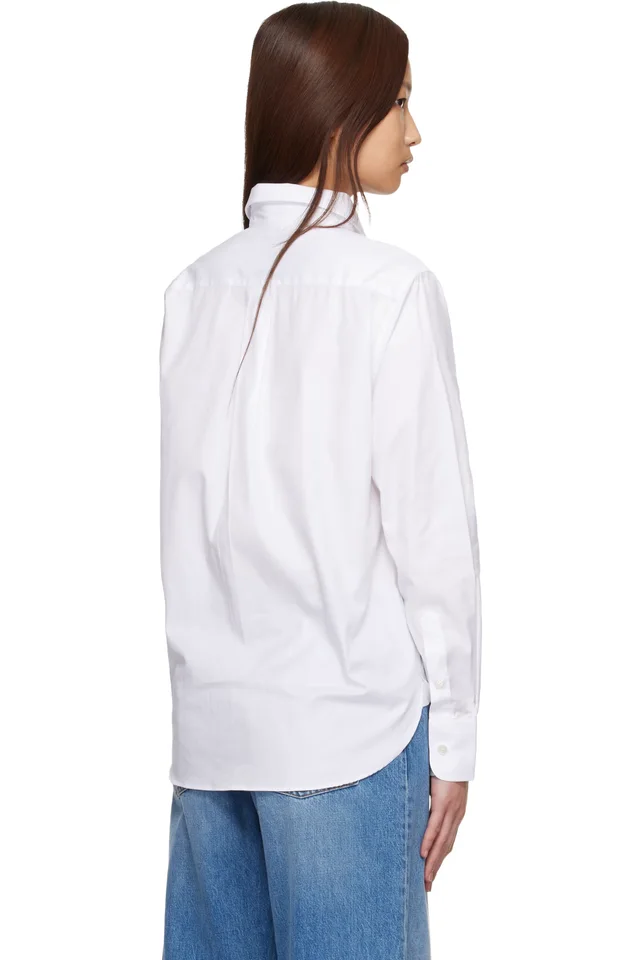 HommeGirls White Classic Shirt, photo 3 of 4 from SSENSE