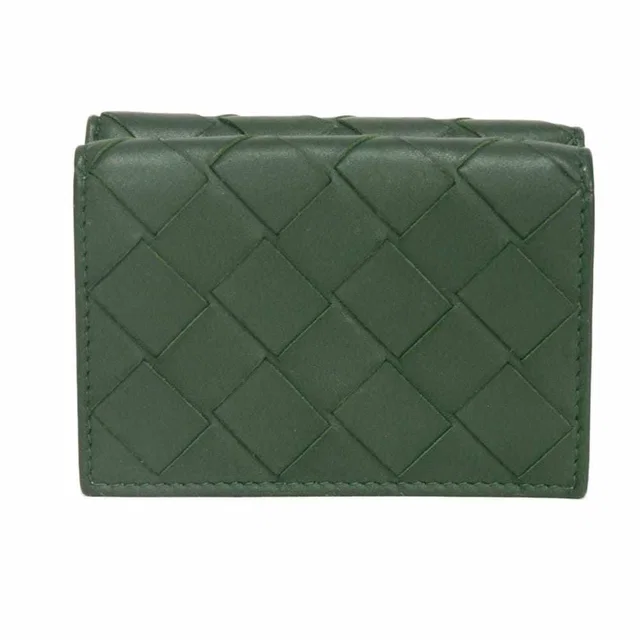 Bottega Veneta Tiny Wallet Calfskin Trifold Wallet in Calfskin from LuxUness
