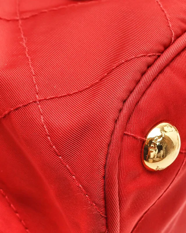 Prada Tessuto Quilted Chain Bag in Nylon from A Retro Tale, photo 7 of 10