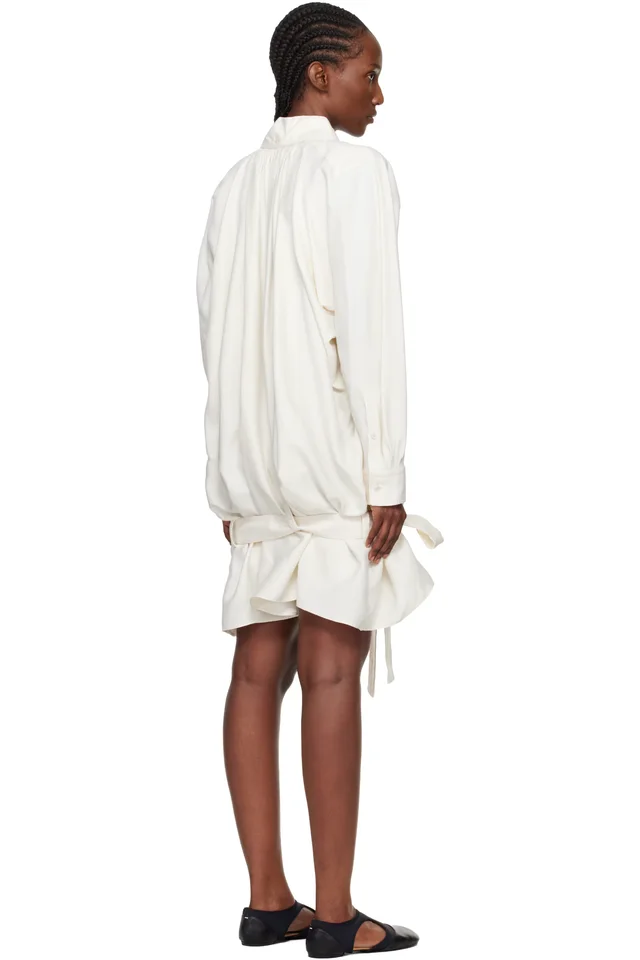 Off-White Kenzo Paris Oversized Blouse Minidress, photo 3 of 4 from SSENSE