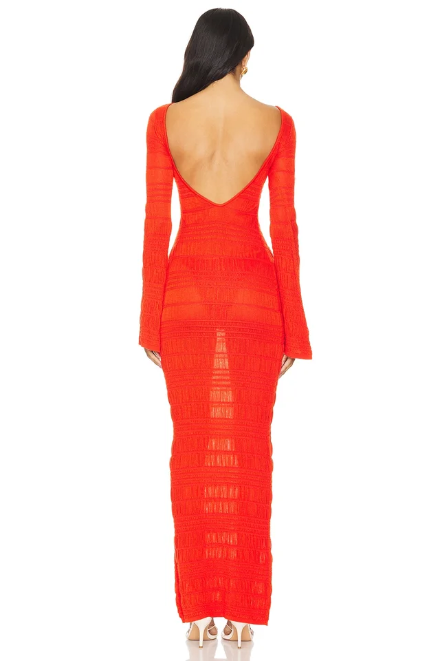 Lovers and Friends Dorit Maxi Dress in Red, photo 3 of 3 from REVOLVE (Canada)
