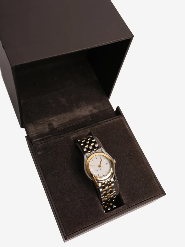 Gucci Silver two tone G class watch in Silver from Sign of the Times