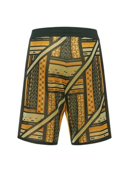 Ahluwalia Sports shorts with geometric pattern in 100% Viscose, photo 6 of 11 from LUISAVIAROMA