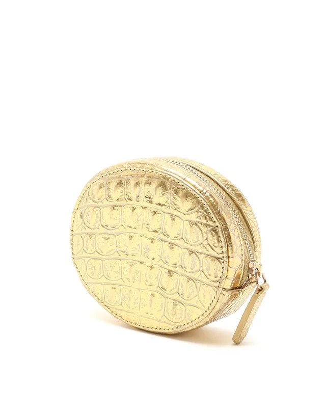 Chanel CC Round Pouch in Crocodile from A Retro Tale, photo 3 of 8