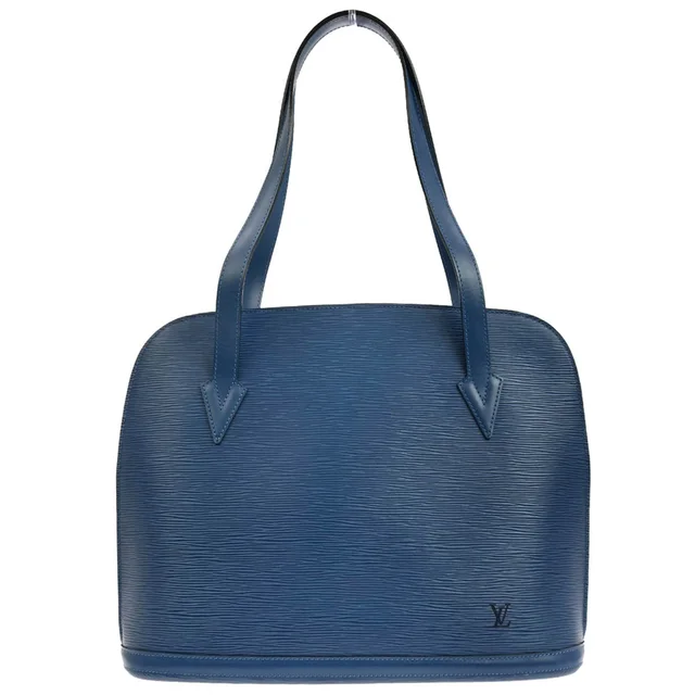Louis Vuitton 1999 Blue Epi Lussac Shoulder Bag M52285 in Blue Leather from AMORE Vintage Tokyo